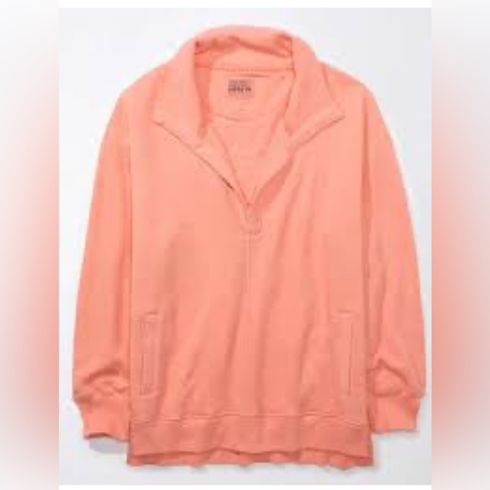 American Eagle Happy Henley Oversized sweater top